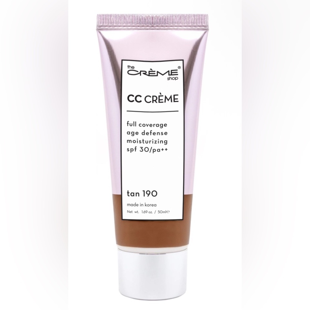 NEW The Crème Shop CC Crème - Tan 190